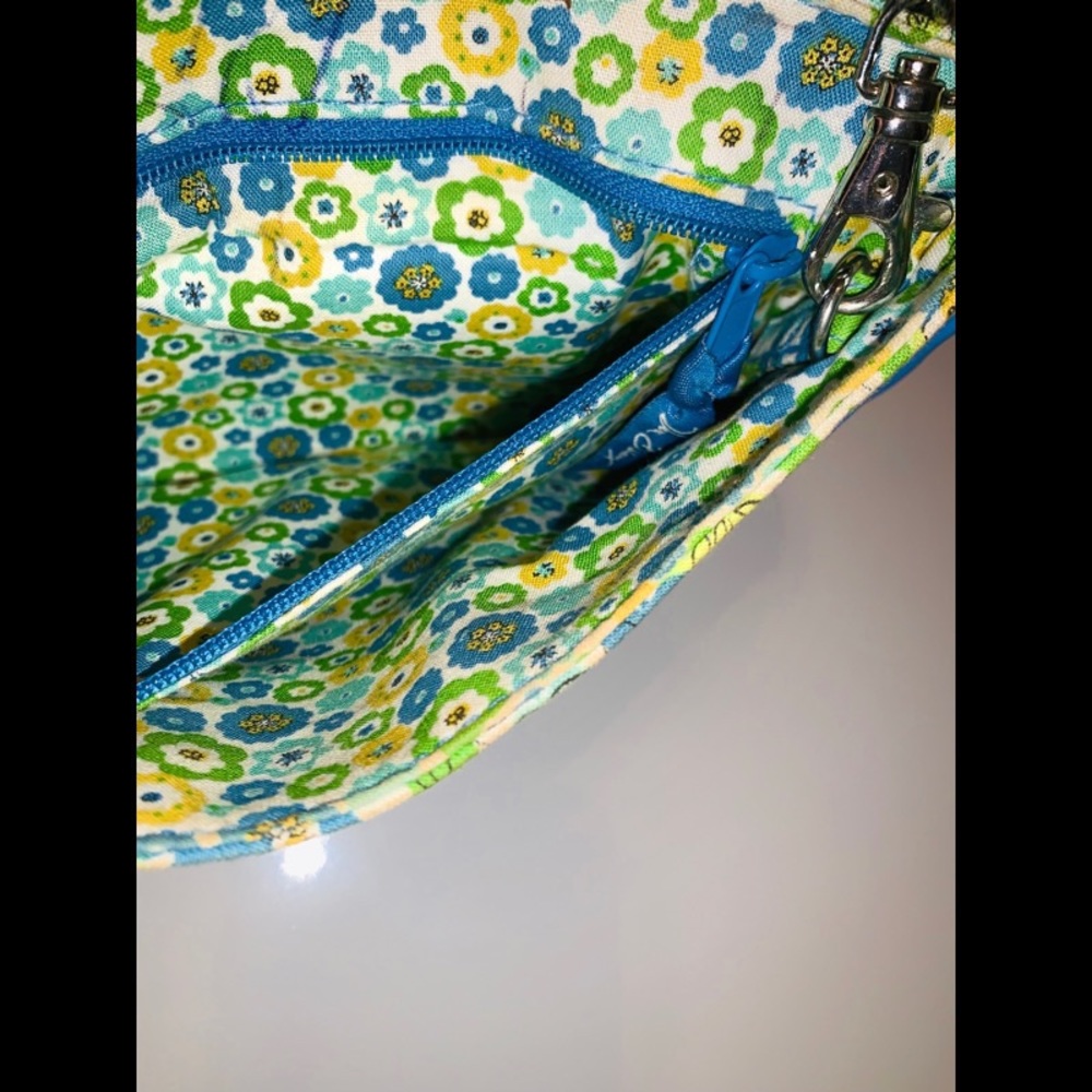 Vera Bradley Small Floral Clutch w/ Chain Strap - Picture 5 of 8